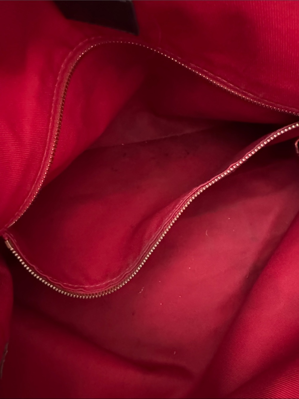 Louis Vuitton Graceful MM Damier Ebene Hobo Bag Red Interior w Box - Picture 12 of 14